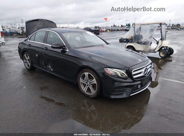 WDDZF4KBXHA121691 2017 MERCEDES-BENZ E-CLASS Черный Передняя правая четверть
