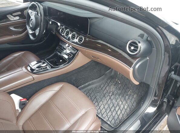 WDDZF6EB2JA383766 2018 MERCEDES-BENZ AMG E 43 Черный Вид салона спереди