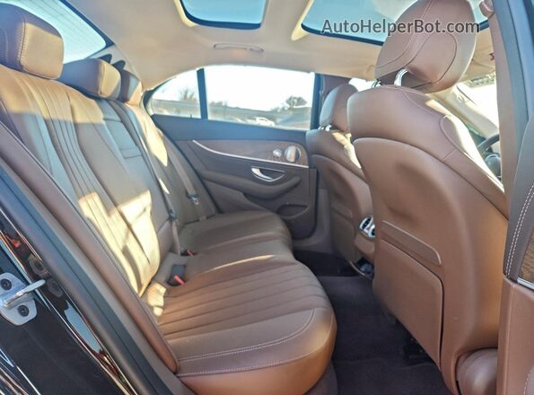 WDDZF8EB8LA748448 2020 MERCEDES-BENZ E Black უკანა სავარძლების ხედი