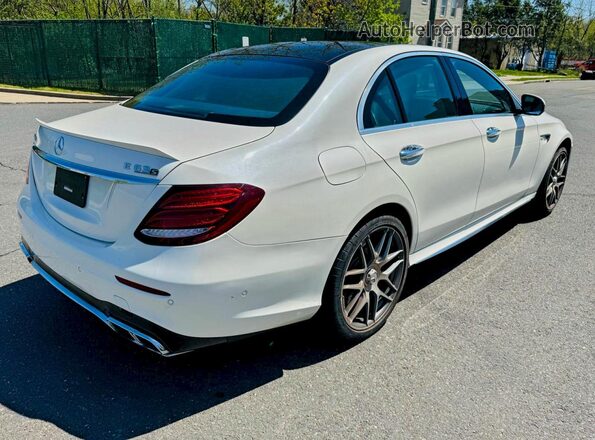 WDDZF8KB0LA727176 2020 MERCEDES-BENZ E Белый Задняя правая четверть