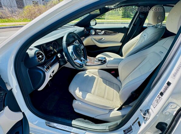 WDDZF8KB0LA727176 2020 MERCEDES-BENZ E Белый Вид панели приборов