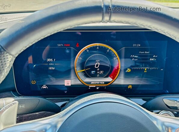 WDDZF8KB0LA727176 2020 MERCEDES-BENZ E Белый Вид задней части салона