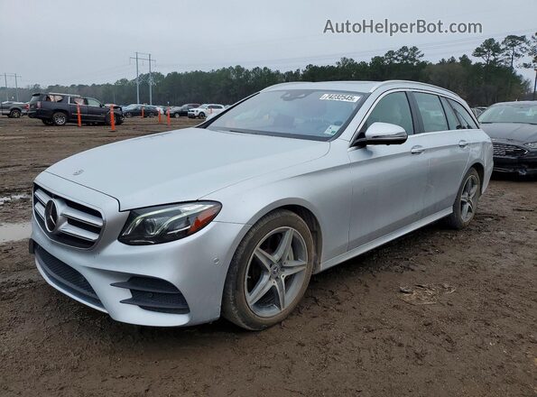 WDDZH6GB5HA268452 2017 MERCEDES-BENZ E Silver Przód lewy
