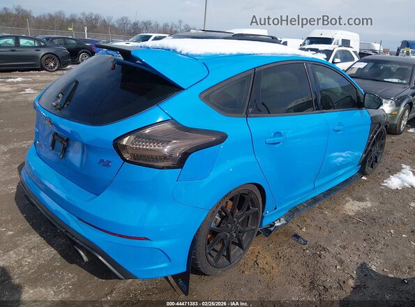 WF0DP3TH8H4120842 2017 FORD FOCUS RS Blue Задня права чверть