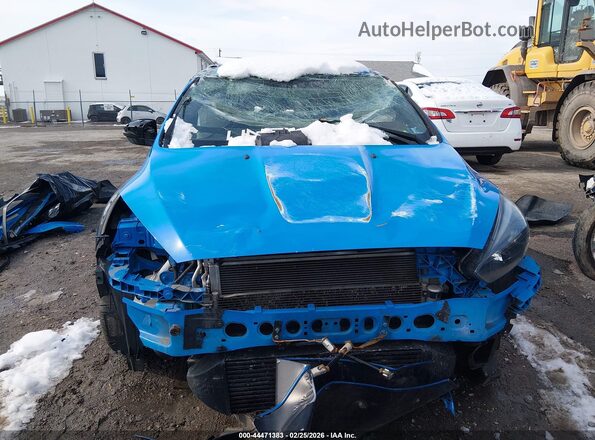 WF0DP3TH8H4120842 2017 FORD FOCUS RS Blue Вид щитка приладів