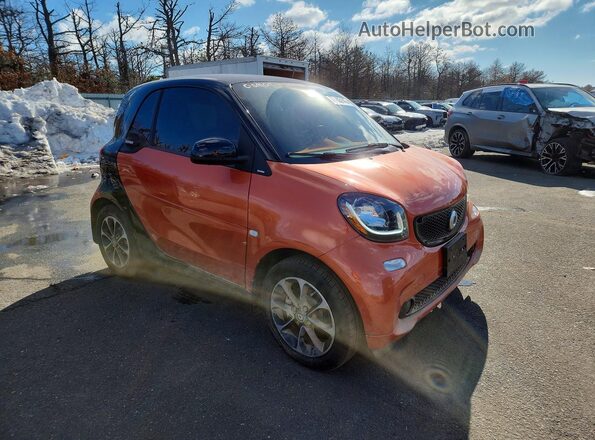 WMEFJ5DA2GK071028 2016 SMART FORTWO Orange Przód prawy