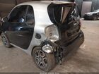 2016 Smart Fortwo Prime Черный vin: WMEFJ5DA7GK050031
