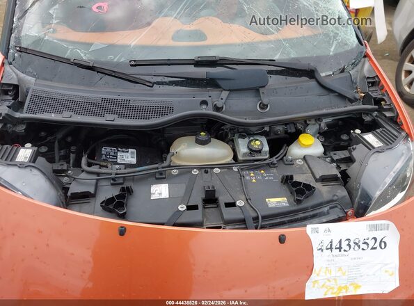 WMEFJ5DA9HK172732 2017 SMART FORTWO Оранжевый Вид сзади