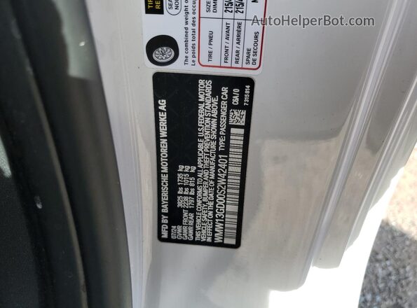 WMW13GD00S2W42401 2025 MINI COOPER White Вид підкапотного простору