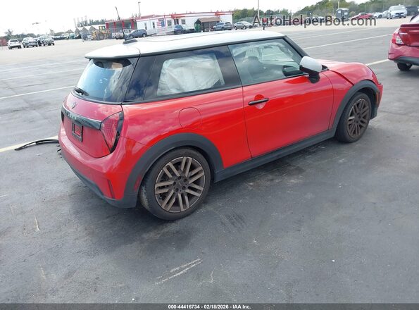 WMW13GD09S2W44809 2025 MINI HARDTOP Красный Задняя правая четверть