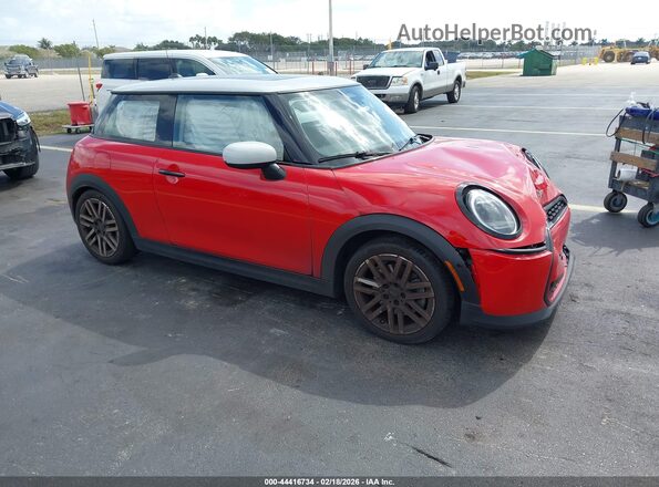 WMW13GD09S2W44809 2025 MINI HARDTOP Красный Передняя правая четверть