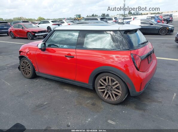 WMW13GD09S2W44809 2025 MINI HARDTOP Красный Задняя левая четверть