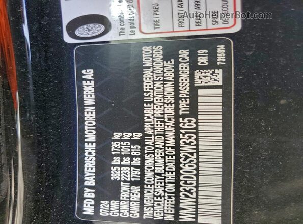 WMW23GD06S2W35165 2025 MINI COOPER Black Вид підкапотного простору