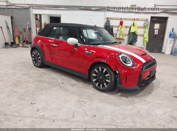 WMW43DL06P3P43859 2023 MINI CONVERTIBLE Red Przód prawy