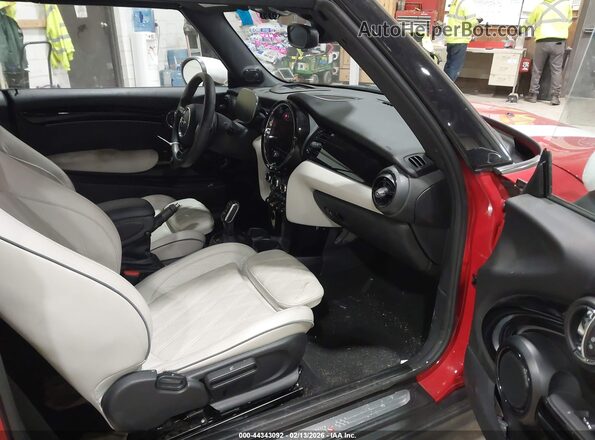 WMW43DL06P3P43859 2023 MINI CONVERTIBLE Red Widok wnętrza z przodu