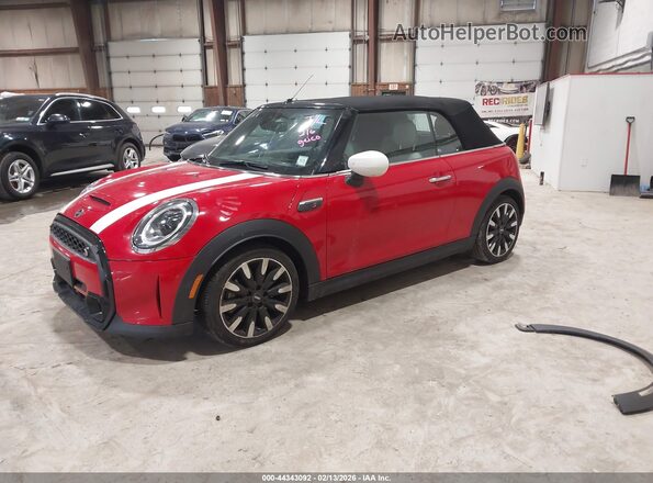 WMW43DL06P3P43859 2023 MINI CONVERTIBLE Red Przód lewy