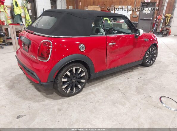 WMW43DL06P3P43859 2023 MINI CONVERTIBLE Red Tył prawy