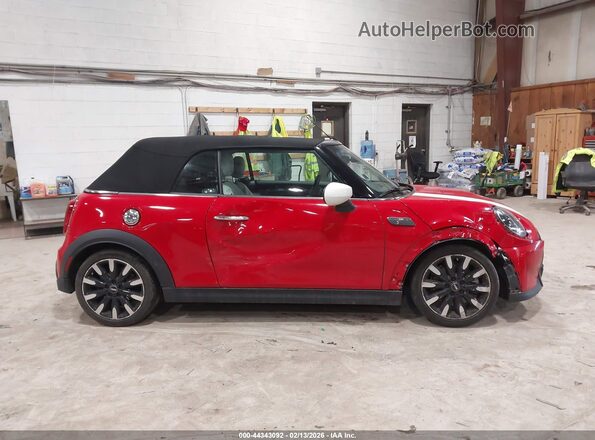 WMW43DL06P3P43859 2023 MINI CONVERTIBLE Red Widok wnętrza 360 stopni