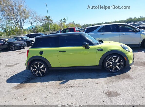 WMW53DH07P2T86694 2023 MINI HARDTOP Green Вид задньої частини салону