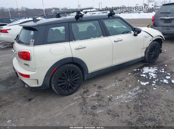 WMWLN9C33H2E49522 2017 MINI CLUBMAN Кремовый Задняя правая четверть