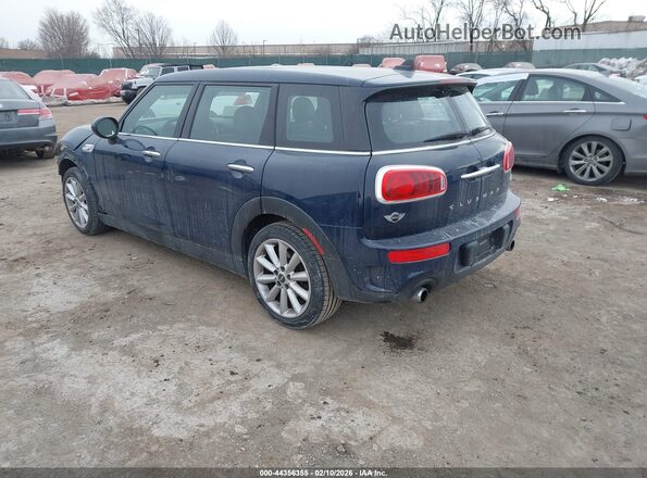 WMWLN9C5XG2E16114 2016 MINI CLUBMAN Синий Задняя левая четверть