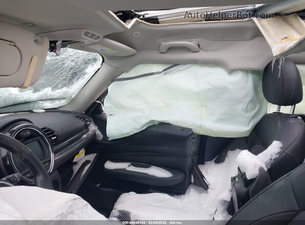 WMWLU1C55K2F29532 2019 MINI CLUBMAN Gray Widok wnętrza z przodu