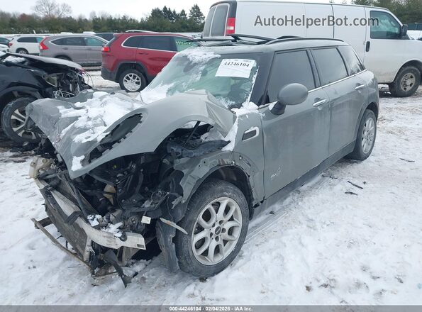 WMWLU1C55K2F29532 2019 MINI CLUBMAN Gray Widok z przodu