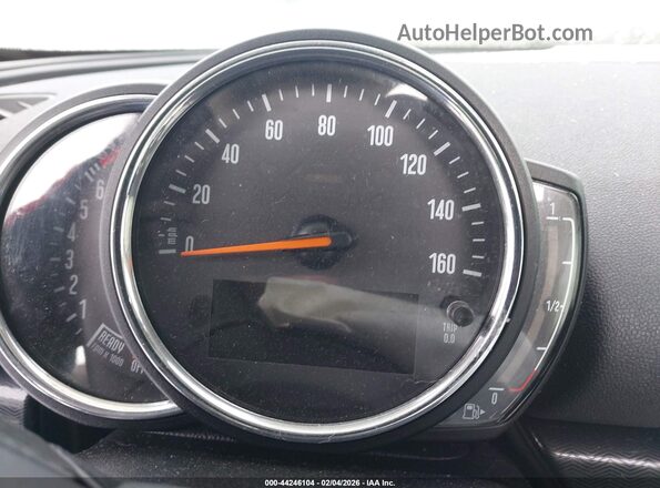WMWLU1C55K2F29532 2019 MINI CLUBMAN Gray Widok tylnych siedzeń
