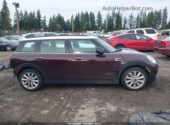WMWLU1C57H2F28276 2017 MINI CLUBMAN Бордовый Панорамный вид салона 360°