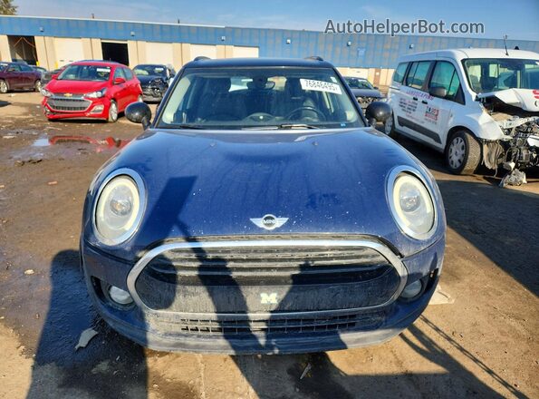 WMWLU1C59J2F29077 2018 MINI COOPER Blue Front view