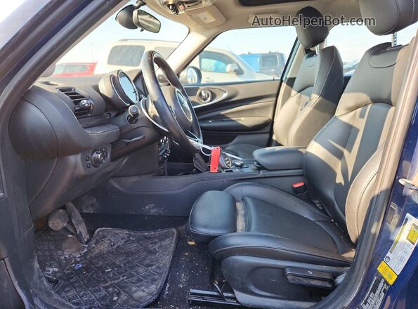 WMWLU1C59J2F29077 2018 MINI COOPER Blue Front interior view