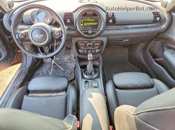 WMWLU1C59J2F29077 2018 MINI COOPER Blue Dashboard view