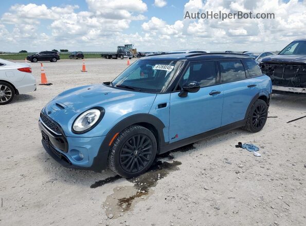 WMWLU5C50H2E80532 2017 MINI COOPER Синий Передняя левая четверть