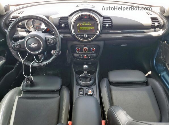 WMWLU5C50H2E80532 2017 MINI COOPER Синий Вид панели приборов