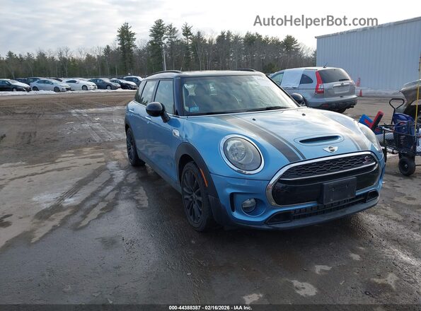 WMWLU5C52H2E83402 2017 MINI CLUBMAN Синий Передняя правая четверть