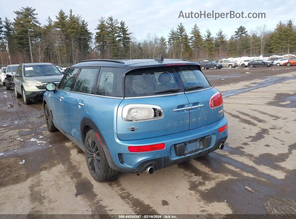 WMWLU5C52H2E83402 2017 MINI CLUBMAN Синий Задняя левая четверть