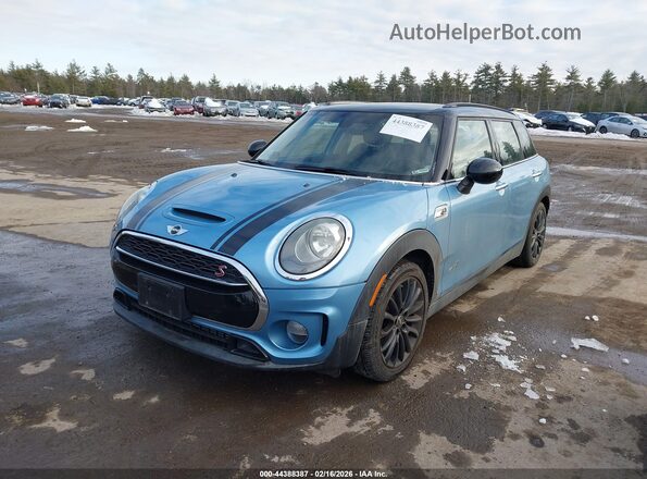 WMWLU5C52H2E83402 2017 MINI CLUBMAN Синий Передняя левая четверть