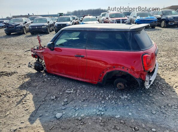 WMWXM9C56HT997298 2017 MINI COOPER Красный Задняя правая четверть