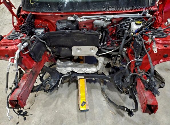 WMWXM9C56HT997298 2017 MINI COOPER Красный Вид подкапотного пространства
