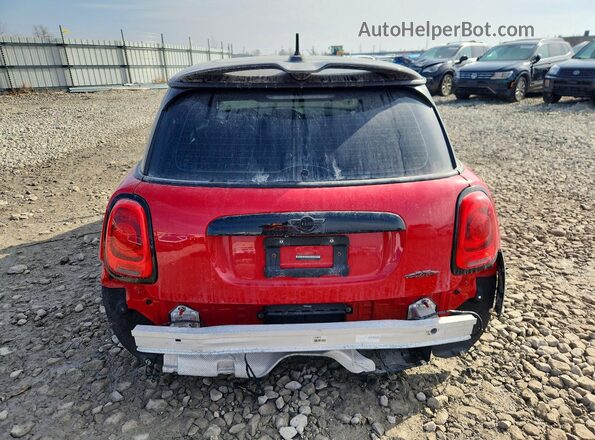 WMWXM9C56HT997298 2017 MINI COOPER Красный Вид салона спереди