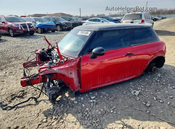 WMWXM9C56HT997298 2017 MINI COOPER Красный Передняя левая четверть