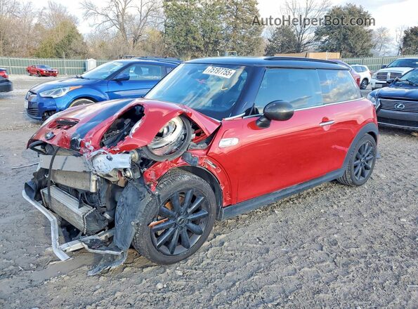 WMWXP7C35H2C61472 2017 MINI COOPER Красный Передняя левая четверть