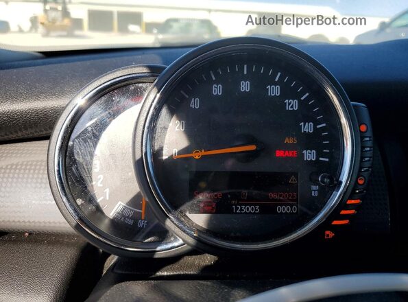 WMWXU1C50G2D11359 2016 MINI COOPER Зеленый Вид щитка приборов