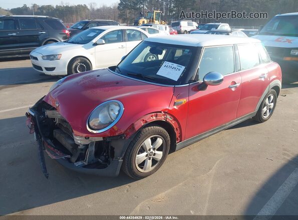 WMWXU1C55G2E16625 2016 MINI HARDTOP Красный Передняя левая четверть