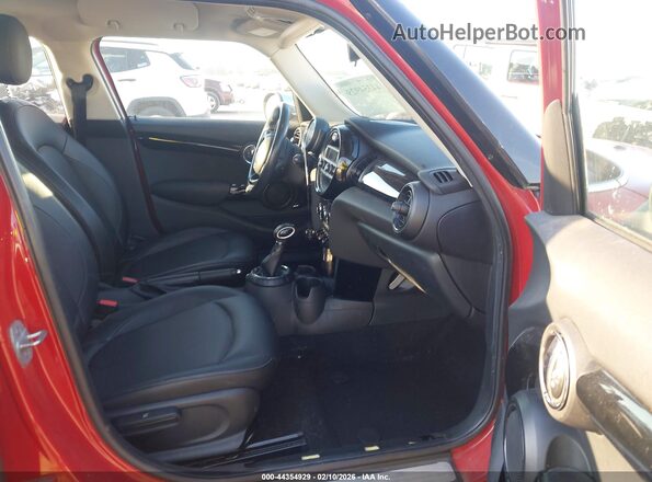 WMWXU1C55G2E16625 2016 MINI HARDTOP Красный Вид салона спереди