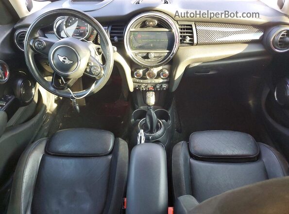 WMWXU3C58G2D30303 2016 MINI COOPER Синий Вид панели приборов