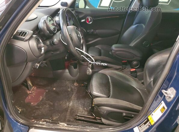 WMWXU3C58G2D30303 2016 MINI COOPER Синий Вид салона спереди