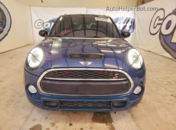 WMWXU3C58G2D30303 2016 MINI COOPER Синий Вид спереди