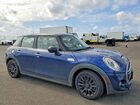 2016 Mini Cooper S Blue vin: WMWXU3C59G2D29774