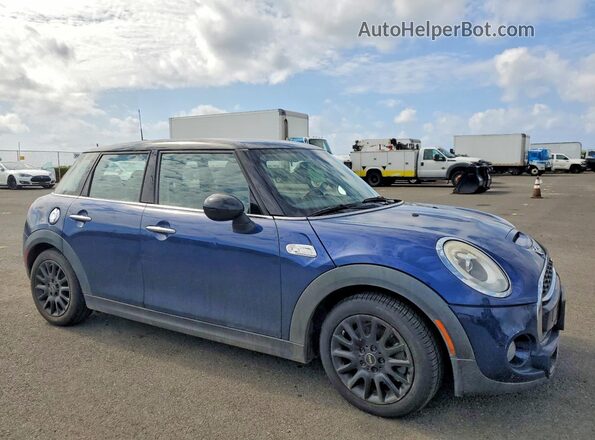 WMWXU3C59G2D29774 2016 MINI COOPER Blue წინა მარჯვენა